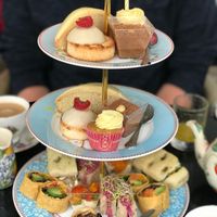 One of the best experiences of my life! A true British cream tea with all the trimmings for vegans.  at Brigit's Bakery in London
