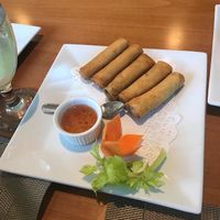 Vegetable rolls  at The Boss in Barrington