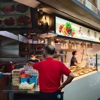 Cashier counter at Tian En Vegetarian 天恩齋 in Central Singapore