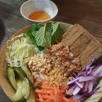 Vietnamese Noodle Salad at V-Vego in Adelaide