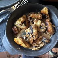 Sautéed mushrooms   at Korova in Athens