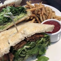 TTLA with fries at The Daily Kitchen & Bar in Henrico