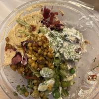 Not the best photo but this tasted amazing!  at The Black Olive Delicatessen in Southwold