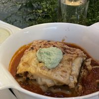 Lasagne-rollatini is absolutely fantastic at Blossom Restaurant on Columbus in New York City