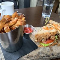 Club sandwich  at Blossom Restaurant on Columbus in New York City