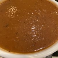 Tomato 🍅 Eggplant 🍆 Soup  at Blossom Restaurant on Columbus in New York City