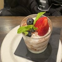 Tiramisu  #Veganuary at Blossom Restaurant on Columbus in New York City