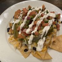 Nachos #Veganuary at Blossom Restaurant on Columbus in New York City