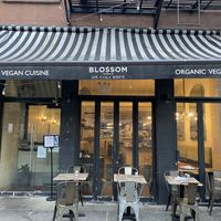 Frontage  #Veganuary at Blossom Restaurant on Columbus in New York City