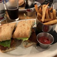 Southern Seitan sandwich  at Blossom Restaurant on Columbus in New York City