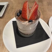 Tiramisu (SO good!)  at Blossom Restaurant on Columbus in New York City