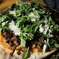 Shroom pizza  at Blossom Restaurant on Columbus in New York City