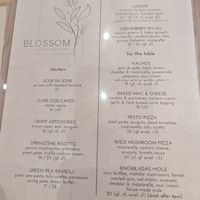  at Blossom Restaurant on Columbus in New York City