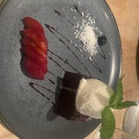 Chocolate ganache   at Blossom Restaurant on Columbus in New York City