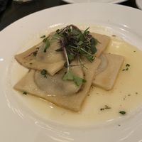 Mushroom Ravioli..Bangin 🔥💯 at Blossom Restaurant on Columbus in New York City