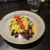 Spiced coconut curry at The Plough Inn in Dartford