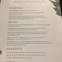 Vegan menu on request at The Plough Inn in Dartford