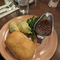 Nut and mushroom wellington at Darcy's in Belfast