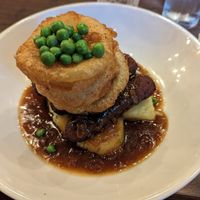 Vegan sausages at Darcy's in Belfast