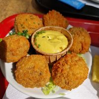 Oesterzwam bitterballen at De Eekhoorn in Rotterdam