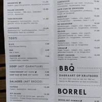 Menu, part 2 at De Eekhoorn in Rotterdam