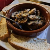 Sautéed mushrooms  at La Terrazza in Little Rock