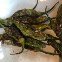 Yummy mild peppers! at Picaro in Saskatoon