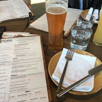 Great beer selection including a Kom-beer-cha!  at Picaro in Saskatoon