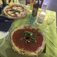 vegan marina and VEGETARIAN magherita at Pizza AM  in Milan