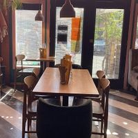 Seating at Owl Sprit in Port Townsend