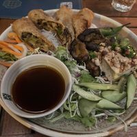 This bowl was good, but not enough tofu or sauce for the amount of noodles   at Anh and Chi in Vancouver