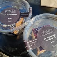 raw cakes  at Rawdish in Luxembourg City