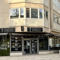 outside at Rawdish in Luxembourg City