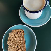 Banana bread   at Rawdish in Luxembourg City