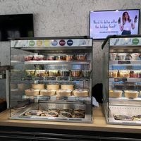 Good selection of cold meals / snacks at Rawdish in Luxembourg City