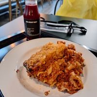 Tofu Lasagne at Rawdish in Luxembourg City