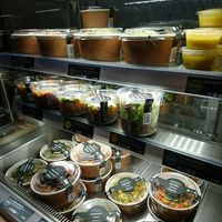 Salad, soup and main dishes at Rawdish in Luxembourg City