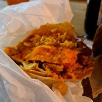 Burrito (almost finished 😂) at Maiz Taqueria in Wurzburg