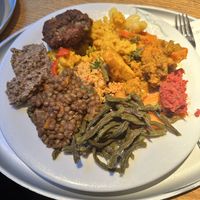 Buffet  at Tibits - Seefeldstrasse in Zurich