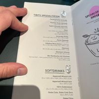 Menu 4  at Tibits - Seefeldstrasse in Zurich