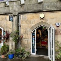 Outside of shop (next to Pulse & behind cathedral)  #Veganuary at One World Shop in Edinburgh