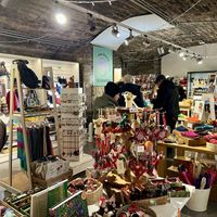 Inside the shop  #Veganuary at One World Shop in Edinburgh