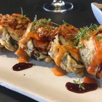 This is called "D11 VEGAN ELDFJALLARÚLLA" on the menu and it is my absolute favorite vegan roll at Tokyo Sushi in Reykjavik