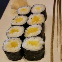 Mango hosomaki at Tokyo Sushi in Reykjavik