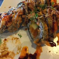 Eldfjallarúllan - crunchy spicy vegan roll at Tokyo suhi - my all time favorite sushi roll! at Tokyo Sushi in Reykjavik