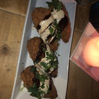 Jackfruit wings  at Love Shack in East London