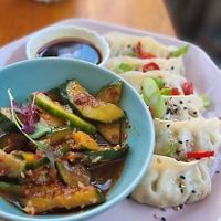 Gyoza at Love Shack in East London