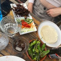 no-sin duck wraps   at Love Shack in East London