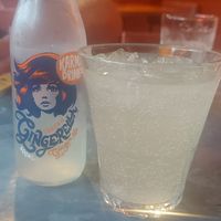 Refreshing ginger ale at Love Shack in East London