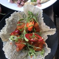 Gochujang tofu   at Love Shack in East London